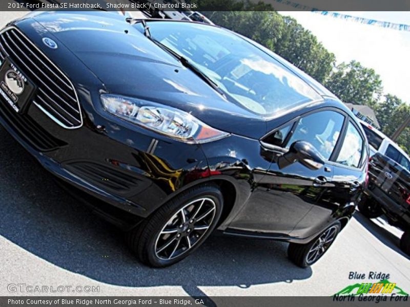 Shadow Black / Charcoal Black 2017 Ford Fiesta SE Hatchback