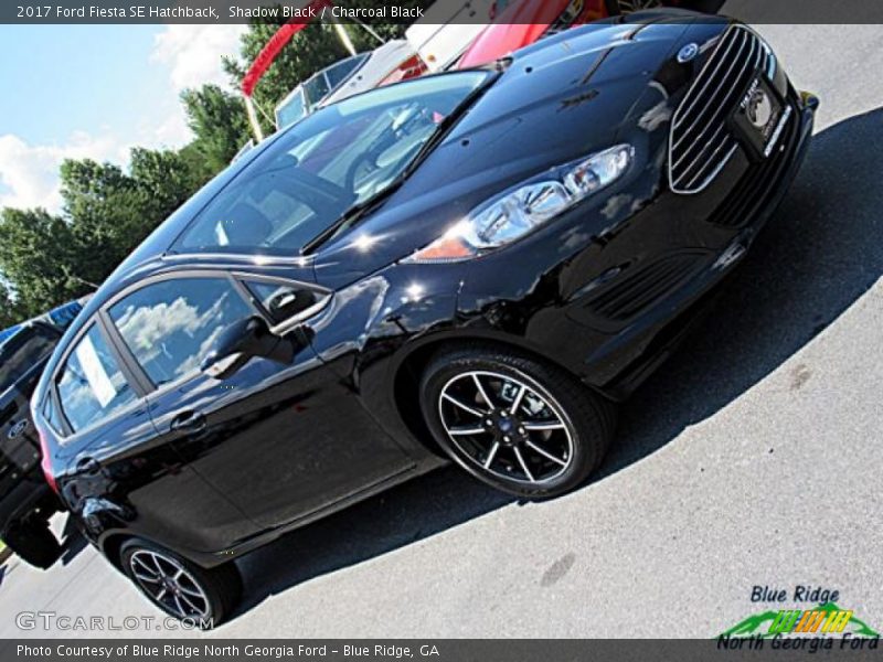 Shadow Black / Charcoal Black 2017 Ford Fiesta SE Hatchback