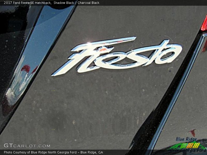 Shadow Black / Charcoal Black 2017 Ford Fiesta SE Hatchback