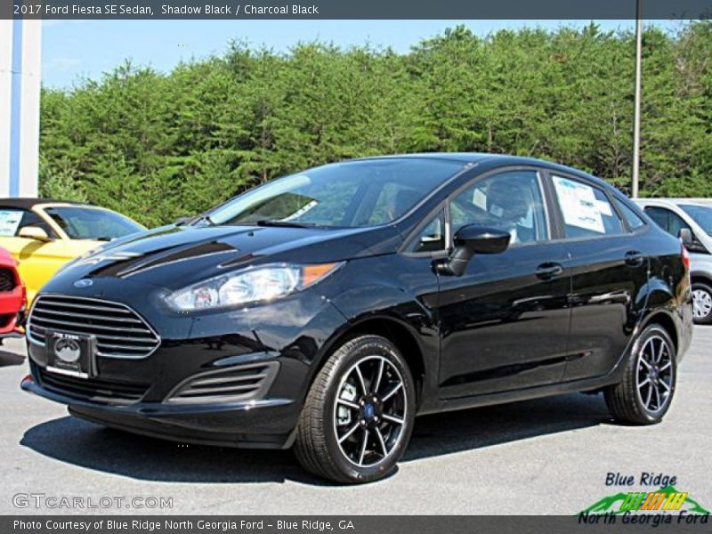 Shadow Black / Charcoal Black 2017 Ford Fiesta SE Sedan