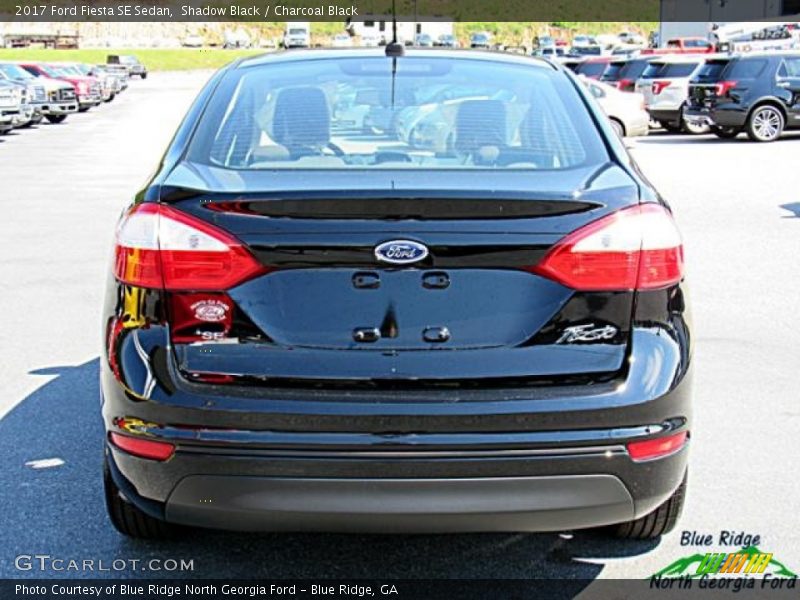 Shadow Black / Charcoal Black 2017 Ford Fiesta SE Sedan