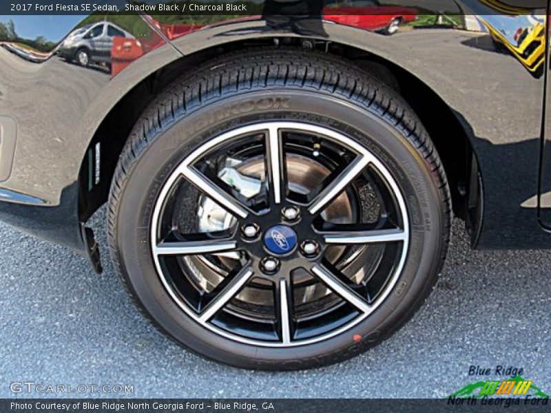 Shadow Black / Charcoal Black 2017 Ford Fiesta SE Sedan