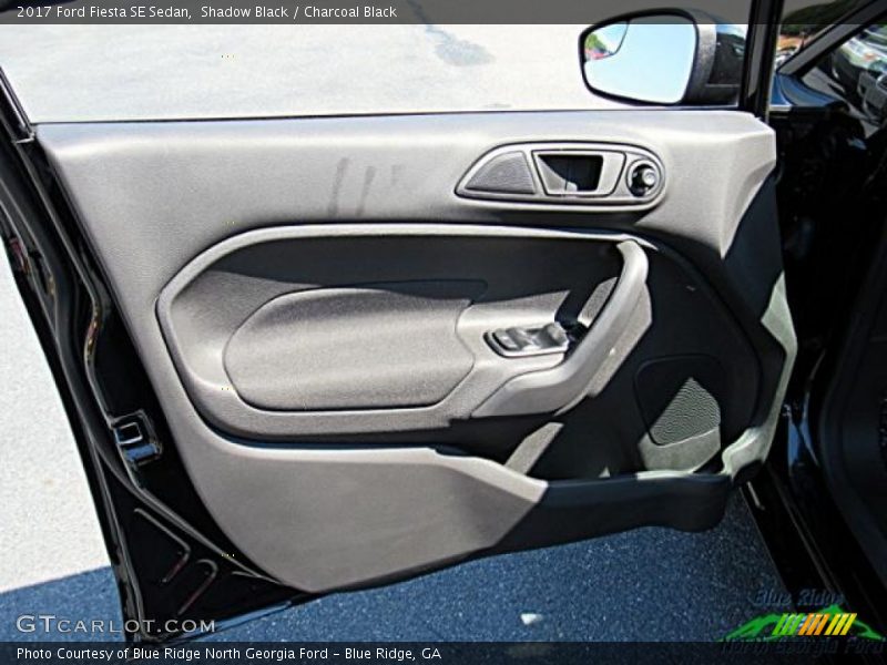 Shadow Black / Charcoal Black 2017 Ford Fiesta SE Sedan