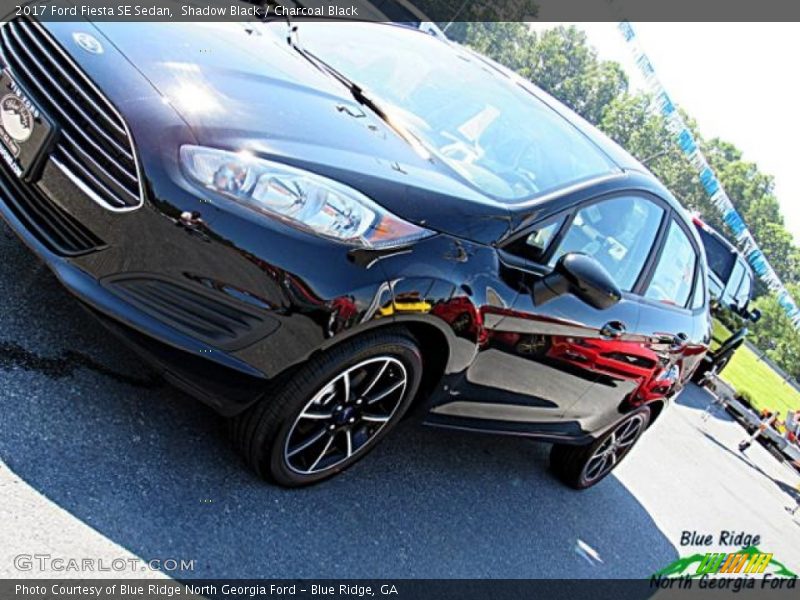 Shadow Black / Charcoal Black 2017 Ford Fiesta SE Sedan