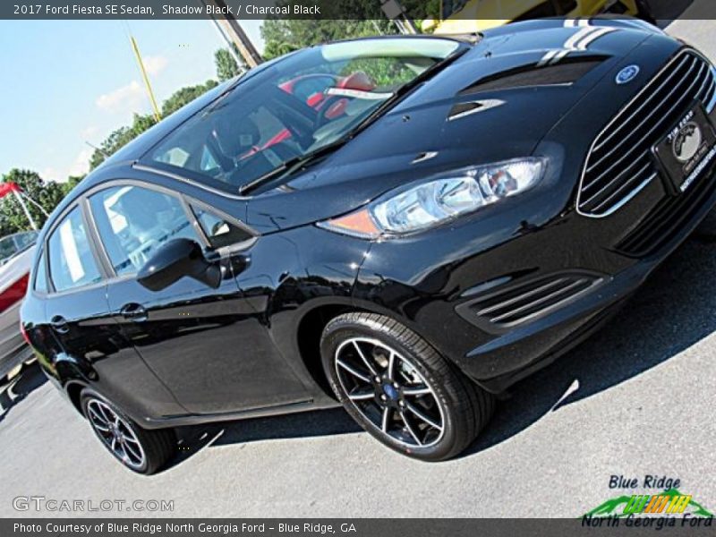 Shadow Black / Charcoal Black 2017 Ford Fiesta SE Sedan