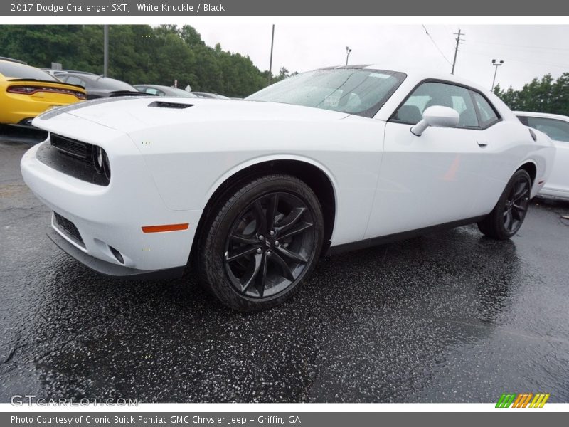 White Knuckle / Black 2017 Dodge Challenger SXT