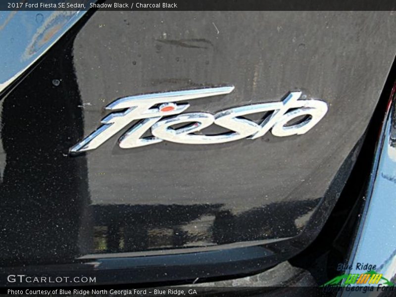 Shadow Black / Charcoal Black 2017 Ford Fiesta SE Sedan