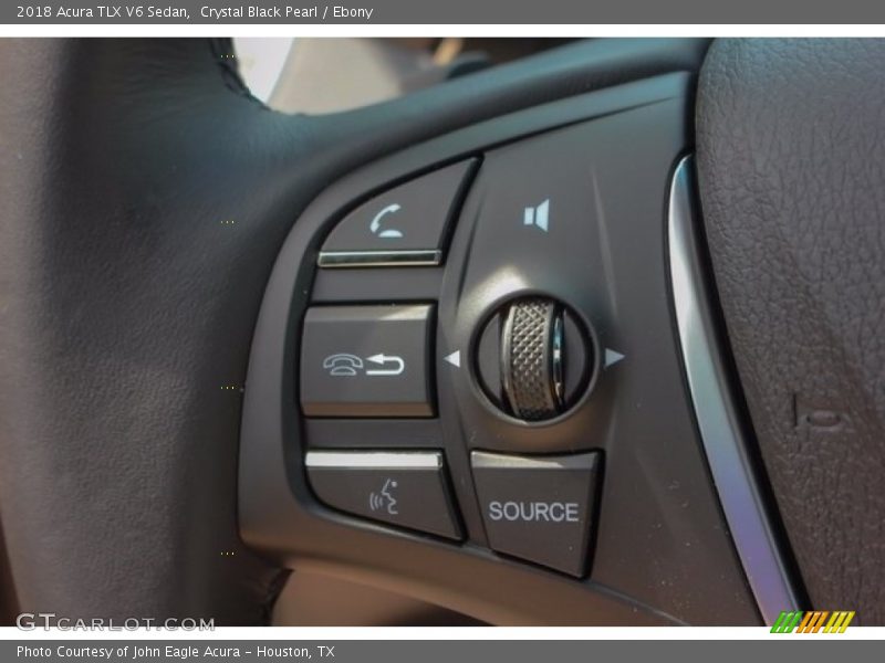 Crystal Black Pearl / Ebony 2018 Acura TLX V6 Sedan