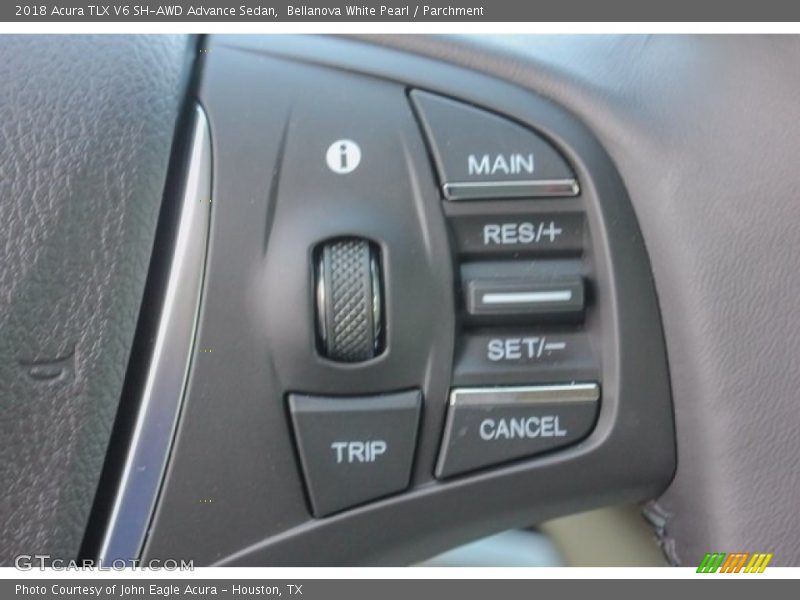 Controls of 2018 TLX V6 SH-AWD Advance Sedan