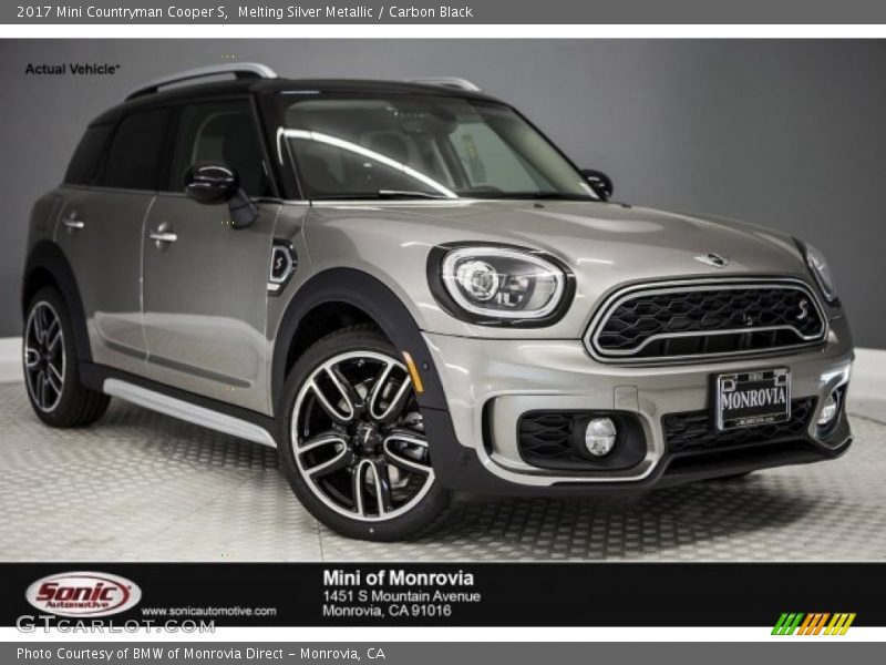 Melting Silver Metallic / Carbon Black 2017 Mini Countryman Cooper S