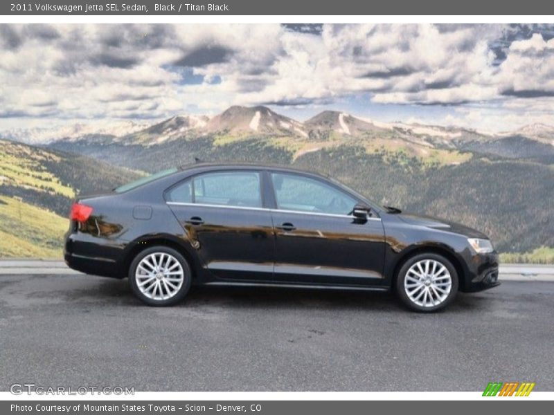 Black / Titan Black 2011 Volkswagen Jetta SEL Sedan