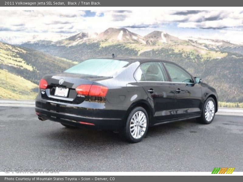 Black / Titan Black 2011 Volkswagen Jetta SEL Sedan