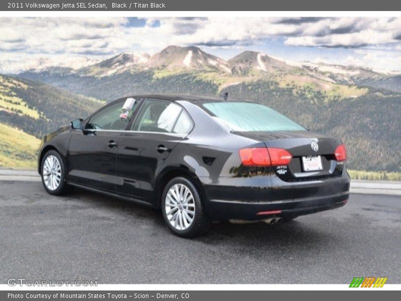 Black / Titan Black 2011 Volkswagen Jetta SEL Sedan