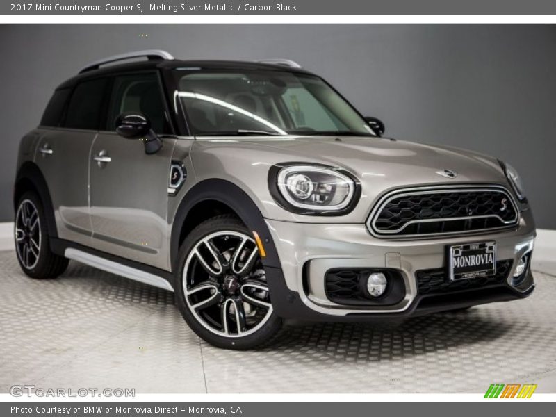Melting Silver Metallic / Carbon Black 2017 Mini Countryman Cooper S