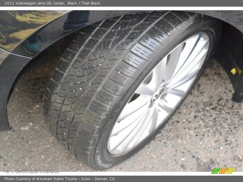 Black / Titan Black 2011 Volkswagen Jetta SEL Sedan