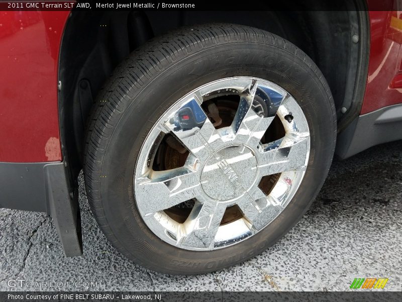 Merlot Jewel Metallic / Brownstone 2011 GMC Terrain SLT AWD