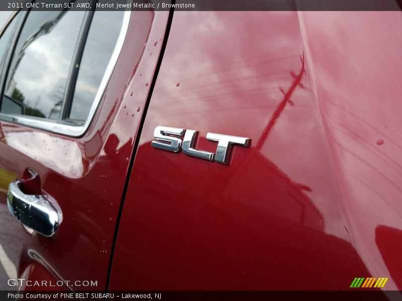 Merlot Jewel Metallic / Brownstone 2011 GMC Terrain SLT AWD