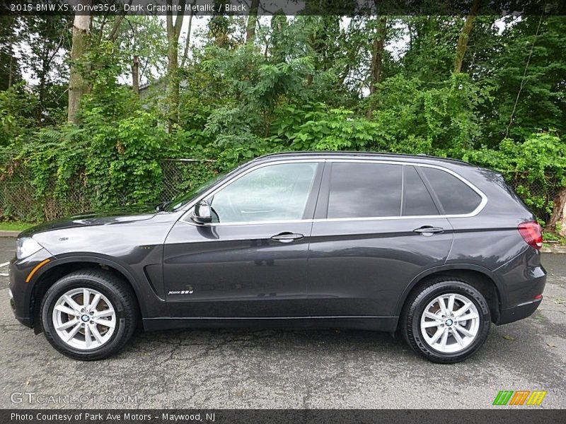 Dark Graphite Metallic / Black 2015 BMW X5 xDrive35d