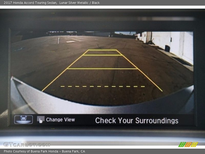 Lunar Silver Metallic / Black 2017 Honda Accord Touring Sedan