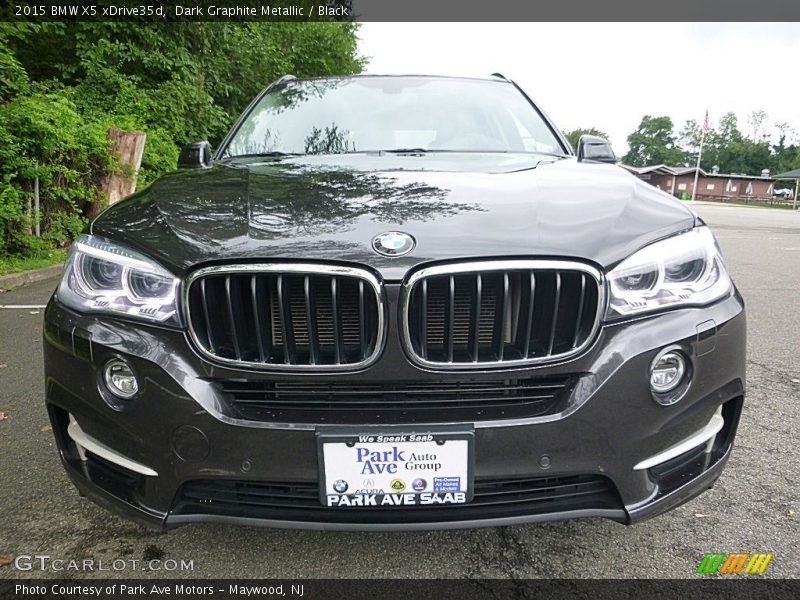 Dark Graphite Metallic / Black 2015 BMW X5 xDrive35d