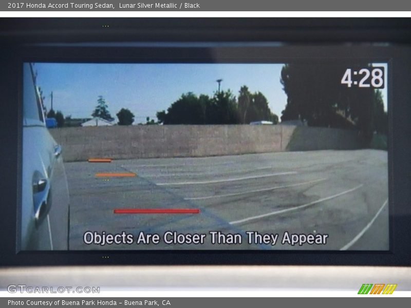 Lunar Silver Metallic / Black 2017 Honda Accord Touring Sedan