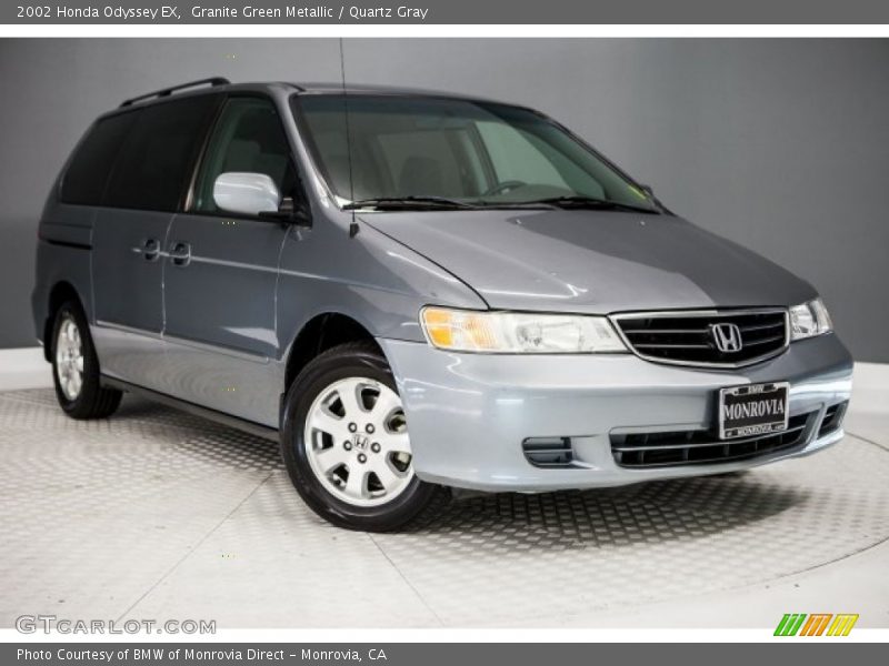 Granite Green Metallic / Quartz Gray 2002 Honda Odyssey EX