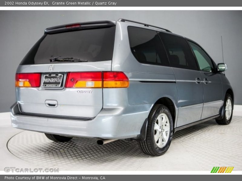 Granite Green Metallic / Quartz Gray 2002 Honda Odyssey EX