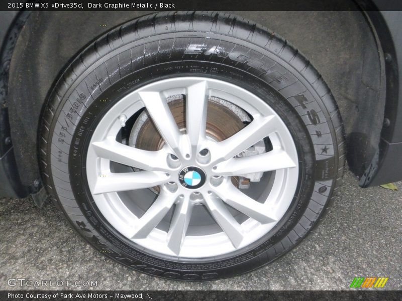 Dark Graphite Metallic / Black 2015 BMW X5 xDrive35d
