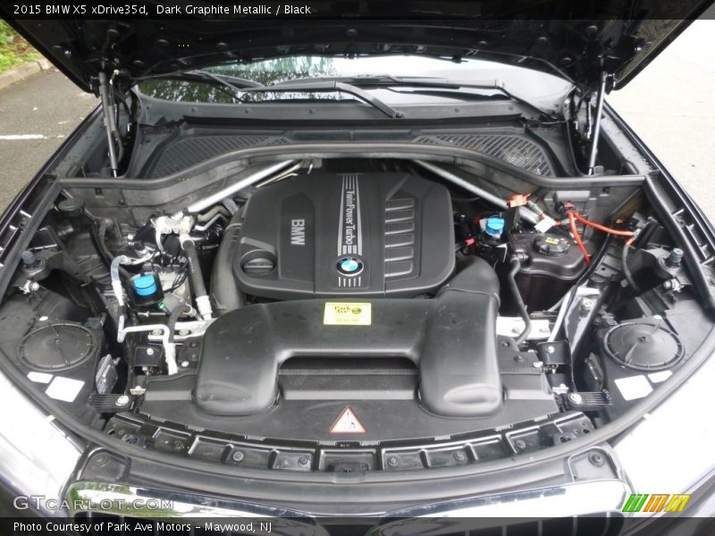 Dark Graphite Metallic / Black 2015 BMW X5 xDrive35d