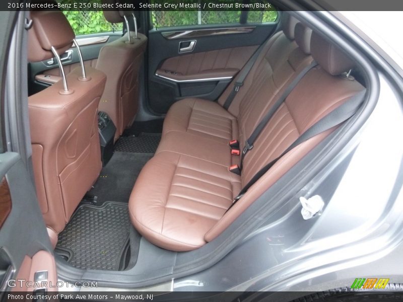 Rear Seat of 2016 E 250 Bluetec Sedan