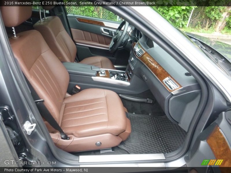 Front Seat of 2016 E 250 Bluetec Sedan