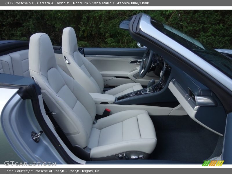 Front Seat of 2017 911 Carrera 4 Cabriolet