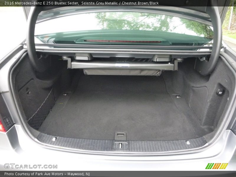  2016 E 250 Bluetec Sedan Trunk