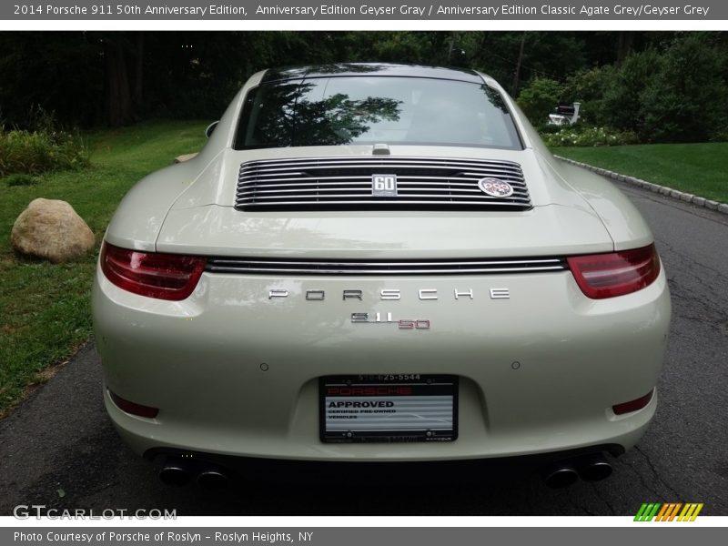 Anniversary Edition Geyser Gray / Anniversary Edition Classic Agate Grey/Geyser Grey 2014 Porsche 911 50th Anniversary Edition