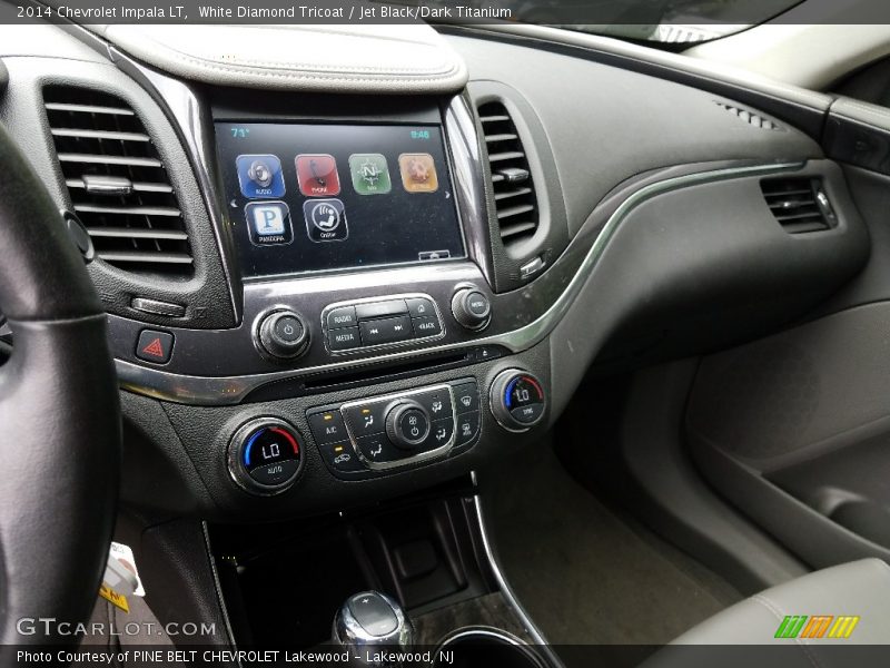 White Diamond Tricoat / Jet Black/Dark Titanium 2014 Chevrolet Impala LT