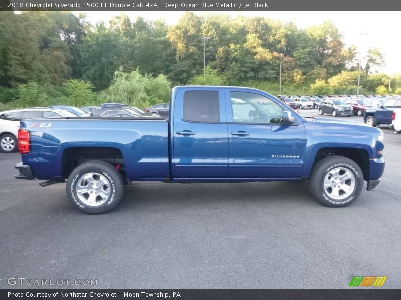  2018 Silverado 1500 LT Double Cab 4x4 Deep Ocean Blue Metallic