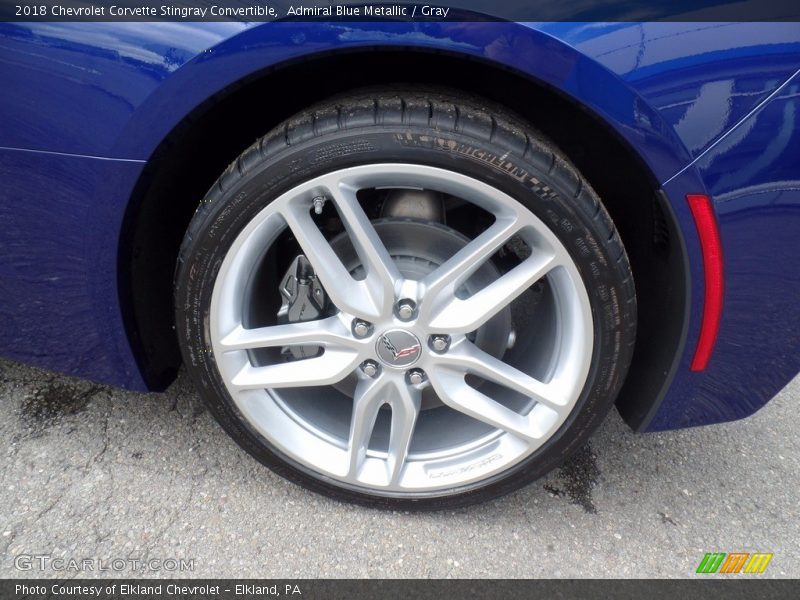  2018 Corvette Stingray Convertible Wheel