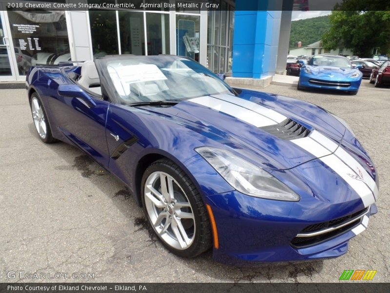  2018 Corvette Stingray Convertible Admiral Blue Metallic