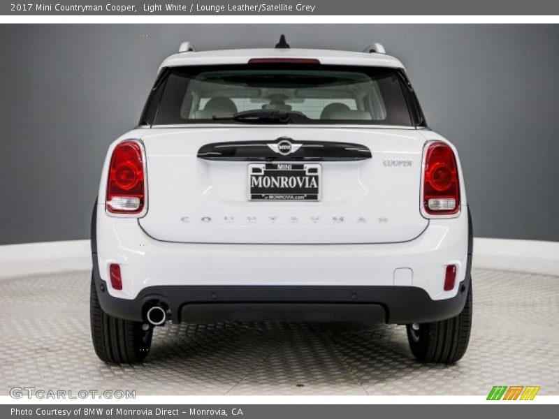 Light White / Lounge Leather/Satellite Grey 2017 Mini Countryman Cooper