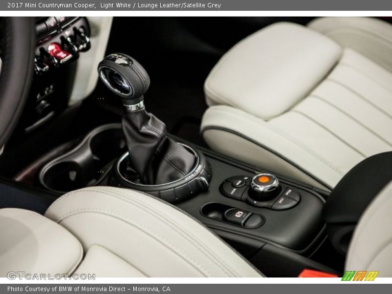 Light White / Lounge Leather/Satellite Grey 2017 Mini Countryman Cooper