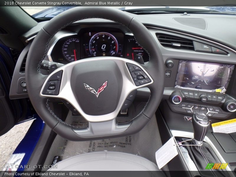 2018 Corvette Stingray Convertible Steering Wheel
