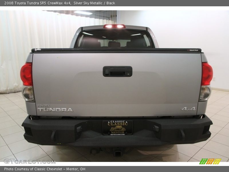 Silver Sky Metallic / Black 2008 Toyota Tundra SR5 CrewMax 4x4