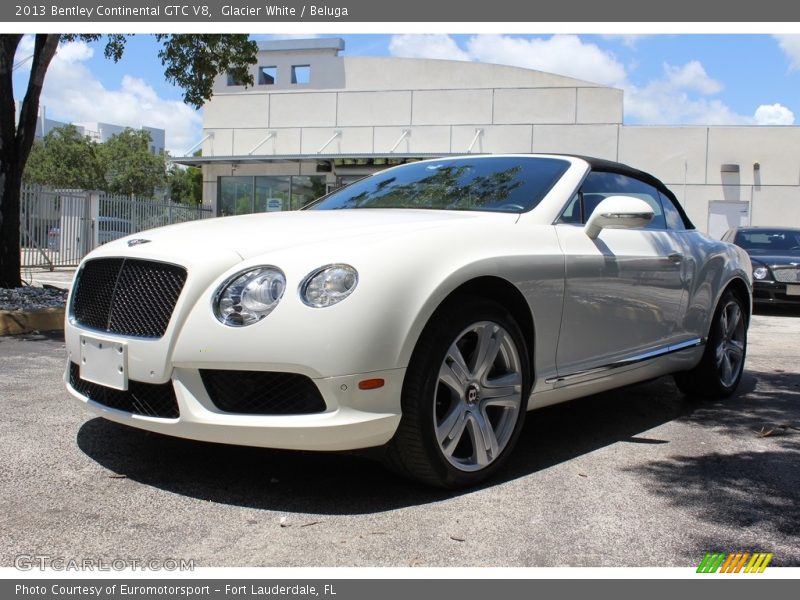 Glacier White / Beluga 2013 Bentley Continental GTC V8