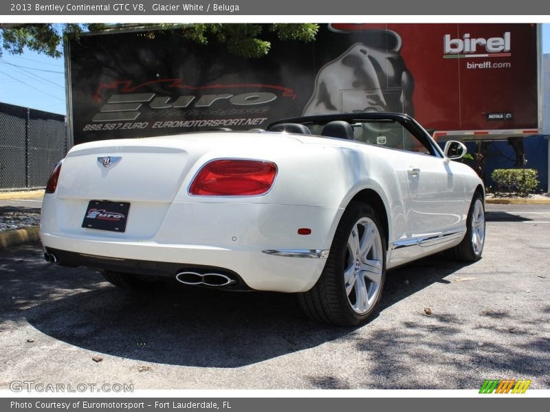 Glacier White / Beluga 2013 Bentley Continental GTC V8