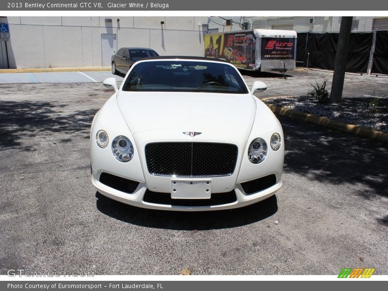 Glacier White / Beluga 2013 Bentley Continental GTC V8