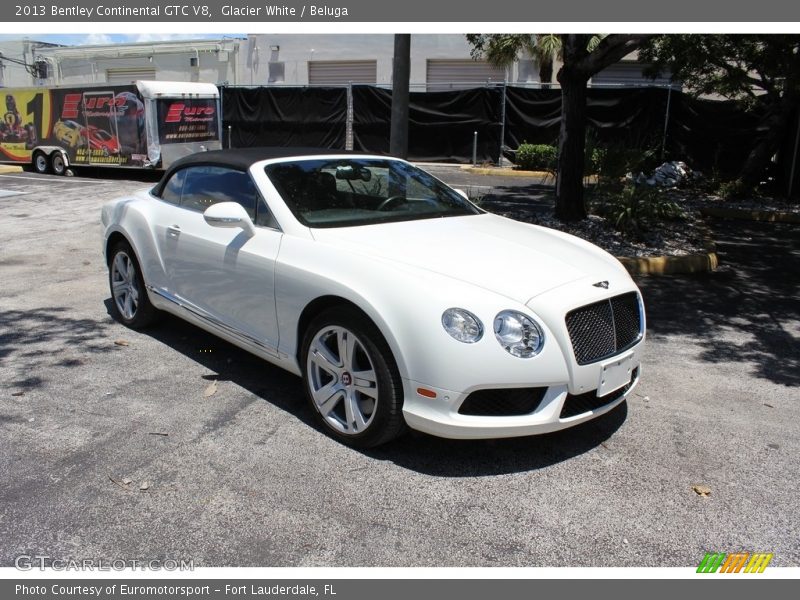 Glacier White / Beluga 2013 Bentley Continental GTC V8