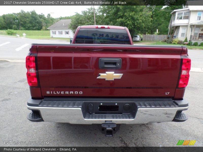 Butte Red Metallic / Jet Black 2017 Chevrolet Silverado 2500HD LT Crew Cab 4x4