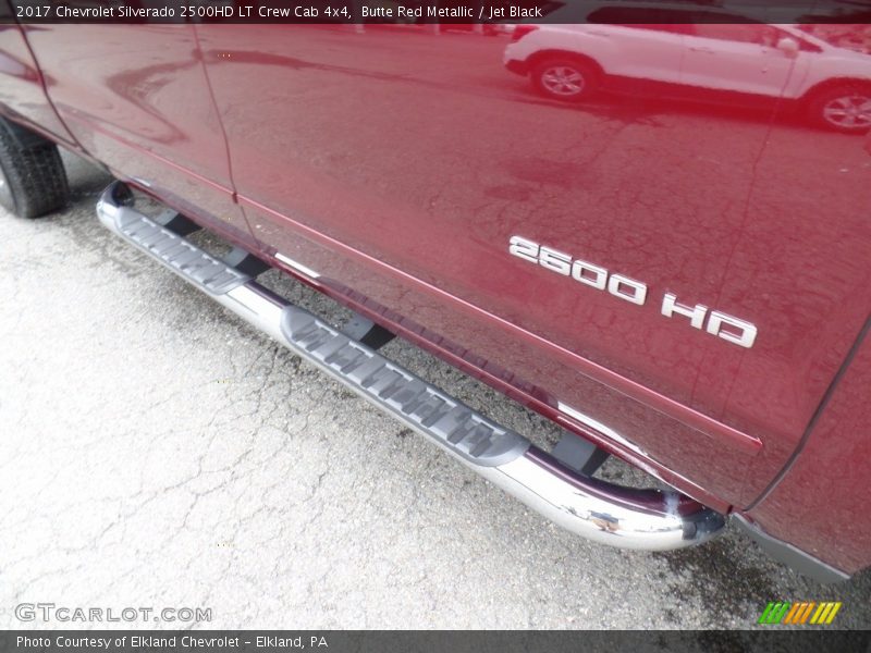 Butte Red Metallic / Jet Black 2017 Chevrolet Silverado 2500HD LT Crew Cab 4x4