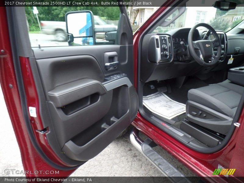 Butte Red Metallic / Jet Black 2017 Chevrolet Silverado 2500HD LT Crew Cab 4x4