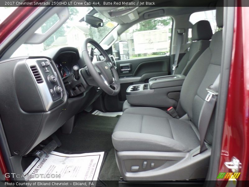 Butte Red Metallic / Jet Black 2017 Chevrolet Silverado 2500HD LT Crew Cab 4x4
